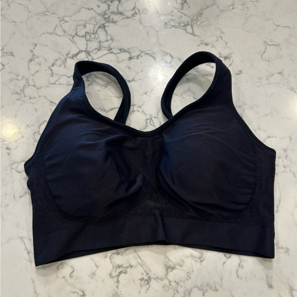 NWOT Truekind Black Daily Comfort Bra Size Medium